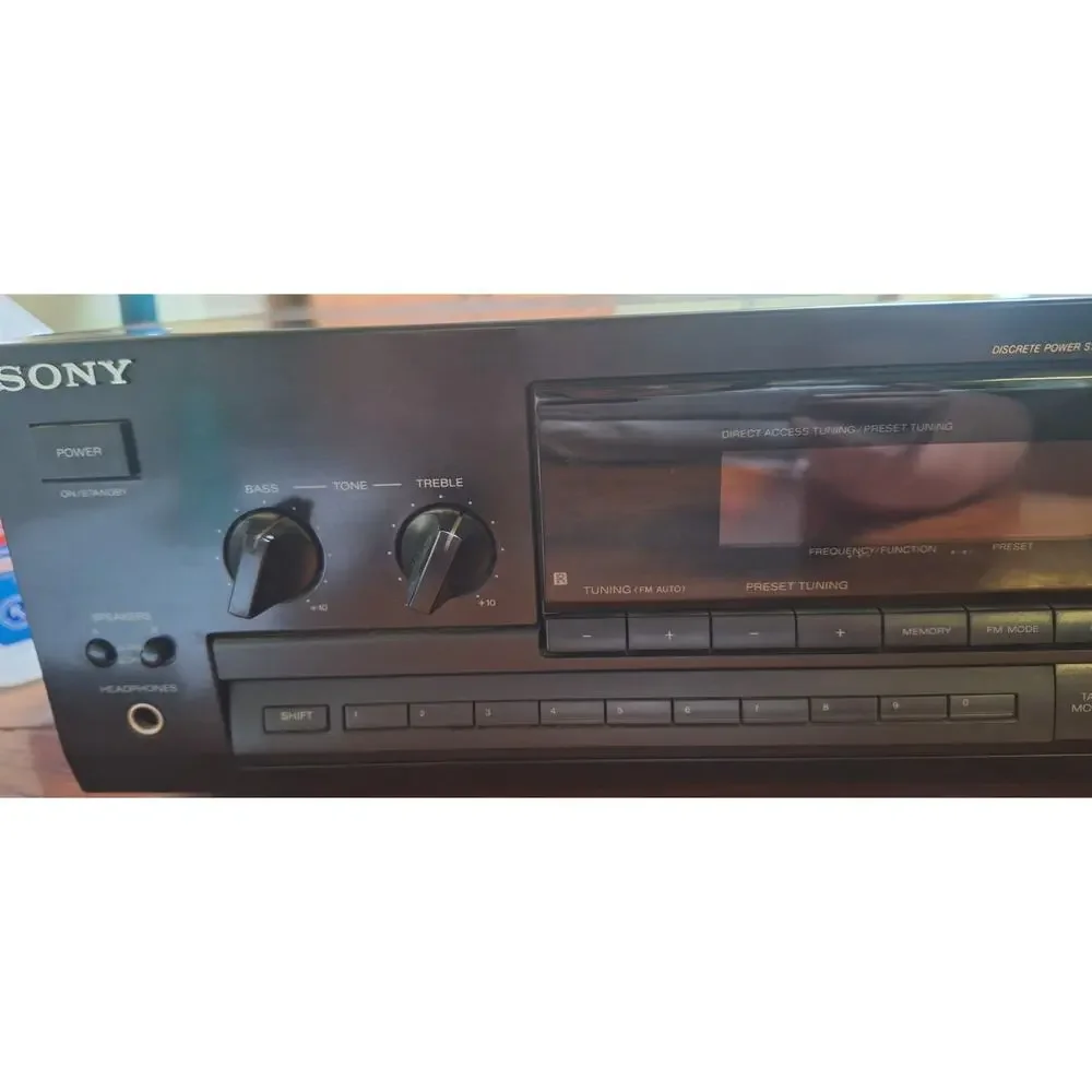 Sony Audio/Video Control Center FM Stereo AM-FM Receiver  Str-D390 Tested